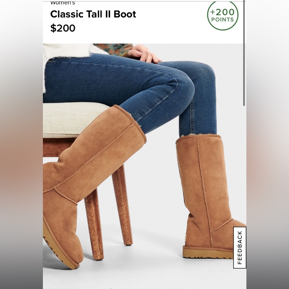 Brand new chestnut tall Uggs!